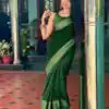 KP 3042 Green Color Soft Lichi Silk Jacquard On All Over Saree Casual, Party Wear, Wedding, Events Etc. Expected Delivery 4-6 Working Days @1349/- | Sarees, Bollywood Sarees, Creative Sarees, Designer Sarees, Embroidered Sarees, Ethnic Saree, Modern Digital sarees, Party Wear Sarees