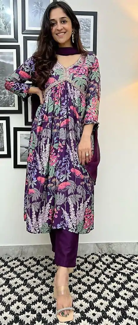 RTC 5575 Violet Color Foix Georgette Digital Printed Salwar Suit Wedding, Party, Festive, Events Etc. Expected Delivery 4-6 Working Days @2049/- | Salwar suit, Designer Suits, Casual Suits, Creative suits, Palazzo Suits, Party Wear Suits, Patiala Suits, Straight Suits