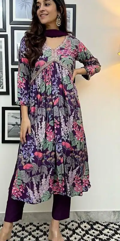 RTC 5575 Violet Color Foix Georgette Digital Printed Salwar Suit Wedding, Party, Festive, Events Etc. Expected Delivery 4-6 Working Days @2049/- | Salwar suit, Designer Suits, Casual Suits, Creative suits, Palazzo Suits, Party Wear Suits, Patiala Suits, Straight Suits