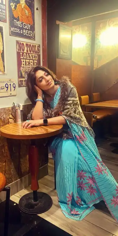 JR-623 Grand Blue Color Georgette With Embroidery Work Saree Casual, Party Wear, Wedding, Events Etc.4-6 Working Days @ 1798/- only  | Sarees, Bollywood Sarees, Creative Sarees, Designer Sarees, Embroidered Sarees, Ethnic Saree, Modern Digital sarees, Party Wear Sarees