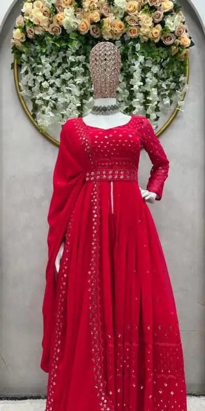 RTC 5566 Red Color Georgette Thread Sequence Salwar Suit Wedding, Party, Festive, Events Etc. Expected Delivery 4-6 Working Days @2349/- | Salwar suit, Designer Suits, Casual Suits, Creative suits, Palazzo Suits, Party Wear Suits, Patiala Suits, Straight Suits