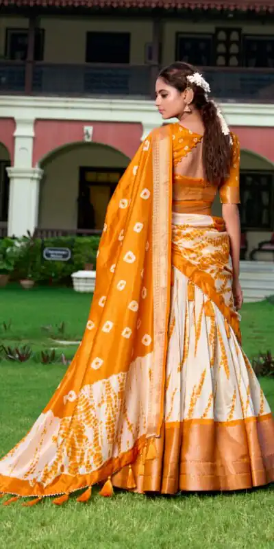 LNB 1228 Mustard Color Fabulous Dola Silk Patola Print And Foil Work Lehenga Choli Wedding, Festive, Events Expected Delivery 4-6 Working Days@2199/- Only | Lehenga, Bollywood Lehenga, Creative Lehenga, Designer Lehenga, Embroidered Lehenga, Party Wear Lehenga