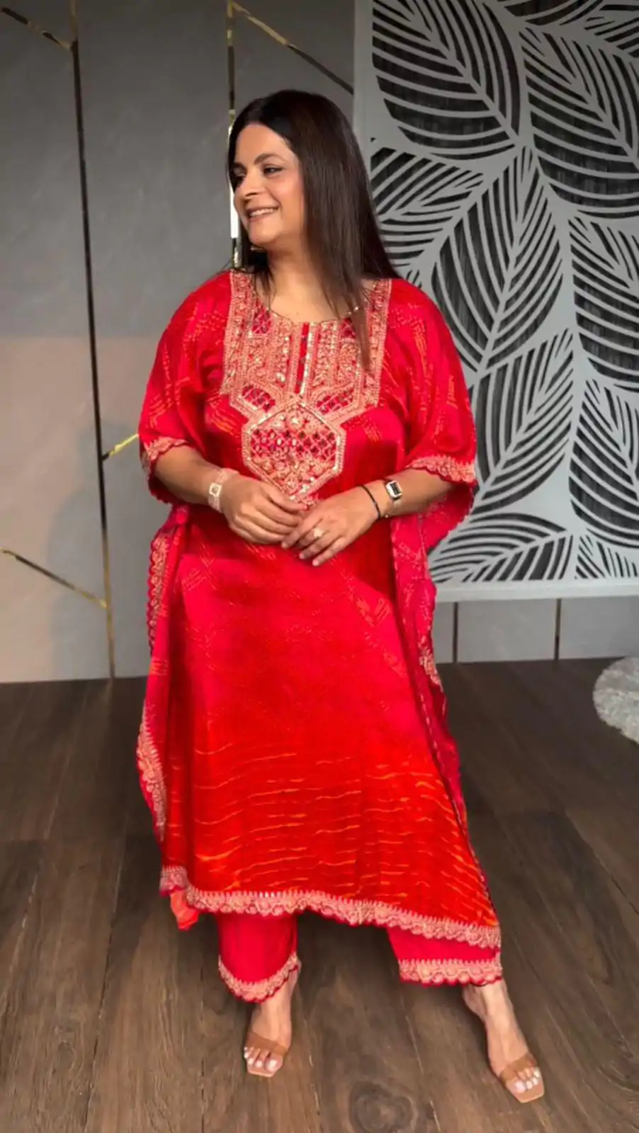 LG 1882 Rani Pink Color Embroidered Chine Stich Work Real Mirror Kurti Casual, Wedding, Party, Festive, Events Etc. 4-6 Working Days @2049/- | Kurti, Bollywood Kurti, Creative Kurtis, Designer Kurti, Party Wear Kurti, Selfie Kurti