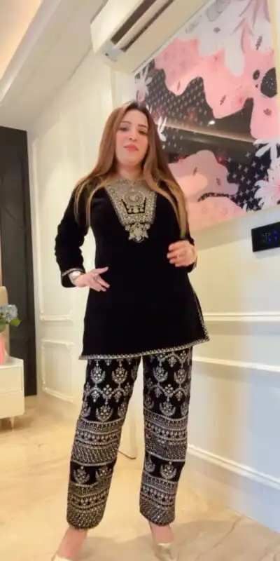 RTC 5775 Black  Color Georgette Embroidery Sequence Salwar Suit Casual, Wedding, Party, Festive, Events . 4-6 Working Days @2149/- only  | Jump Suits, Salwar suit, Designer Suits, Casual Suits, Creative suits, Palazzo Suits, Party Wear Suits, Patiala Suits, Straight Suits