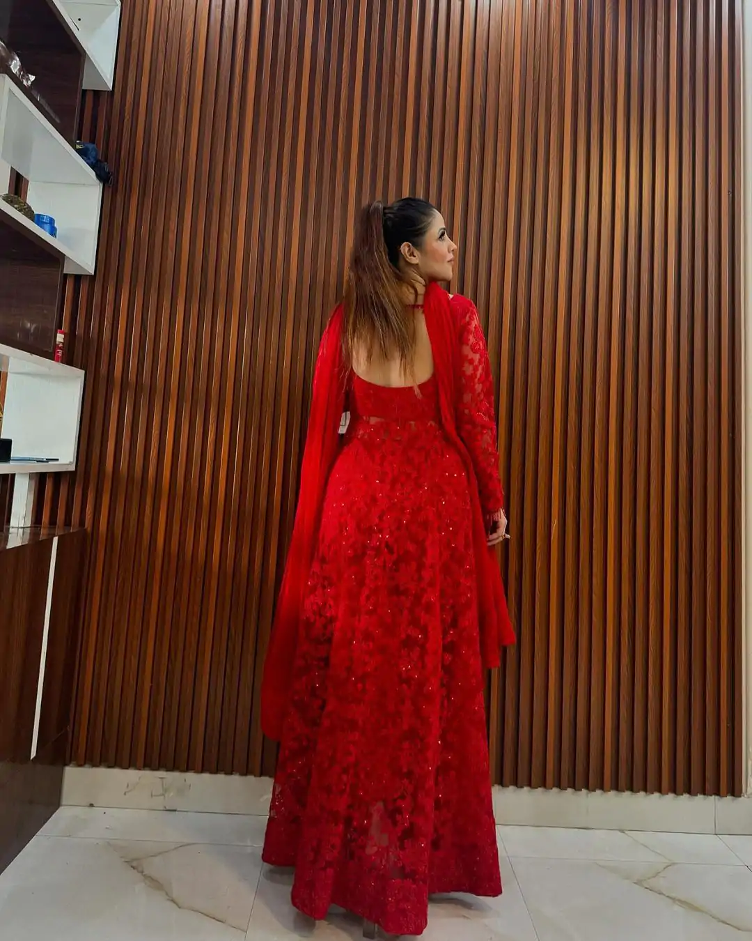 --RTC 5770 Red Color Buttrerfly Net Thread With Sequnce Kurti Casual, Wedding, Party, Festive, Events Etc.4-6 Working Days@2299/- only | Kurti, Bollywood Kurti, Creative Kurtis, Designer Kurti, Party Wear Kurti, Selfie Kurti