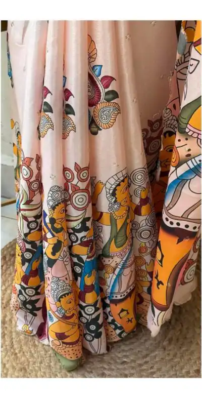 MS 463 Cream Color Chinon Digital Printed Embroidery Butti Work Saree Casual, Wedding, Festive, Events . Expected Delivery  4-6 Working Days @1649/- only                                                                                                                                                     | Sarees, Bollywood Sarees, Creative Sarees, Designer Sarees, Embroidered Sarees, Ethnic Saree, Modern Digital sarees, Party Wear Sarees