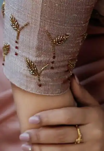 AC Lady Pink Color Rangoli Silk Handwork And Cutwork With Pearl Saree Casual, Wedding, Festive, Events . Expected Delivery  4-6 Working Days @1899/- only                                                                                                                                             | Sarees, Bollywood Sarees, Creative Sarees, Designer Sarees, Embroidered Sarees, Ethnic Saree, Modern Digital sarees, Party Wear Sarees