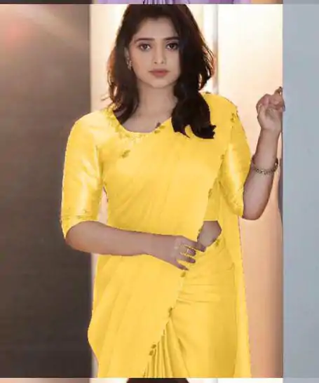 AC Lady Yellow Color Rangoli Silk Handwork And Cutwork With Pearl Saree Casual, Wedding, Festive, Events . Expected Delivery  4-6 Working Days @1899/- only                                                                                                                                             | Sarees, Bollywood Sarees, Creative Sarees, Designer Sarees, Embroidered Sarees, Ethnic Saree, Modern Digital sarees, Party Wear Sarees