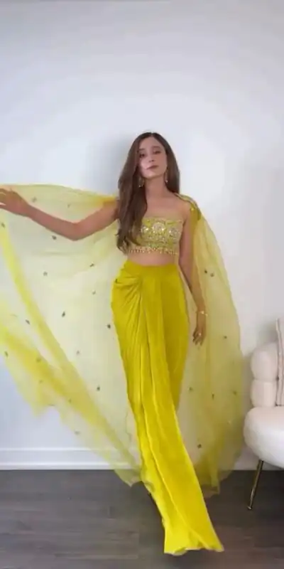 RTC 6476 Yellow Color Chinon Silk Thread With 9mm Sequence Dhoti Suit, Wedding, Party, Festive, Events. Expected Delivery 4-6 Working Days @2049/-Only | Jump Suits, Tops & Bottoms, Track Suits, Trendy Wear, Salwar suit, Designer Suits, Casual Suits, Creative suits, Palazzo Suits, Party Wear Suits, Patiala Suits, Straight Suits