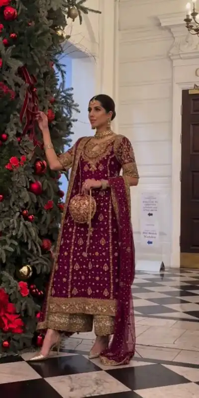 SRK 5231 Red Color Pure Chinnon Silk With Embroidery Sequence Work Salwar Suit Casual, Wedding, Party, Festive, Events Etc.4-6 Working Days@ 2699/-only | Jump Suits, Salwar suit, Designer Suits, Casual Suits, Creative suits, Palazzo Suits, Party Wear Suits, Patiala Suits, Straight Suits