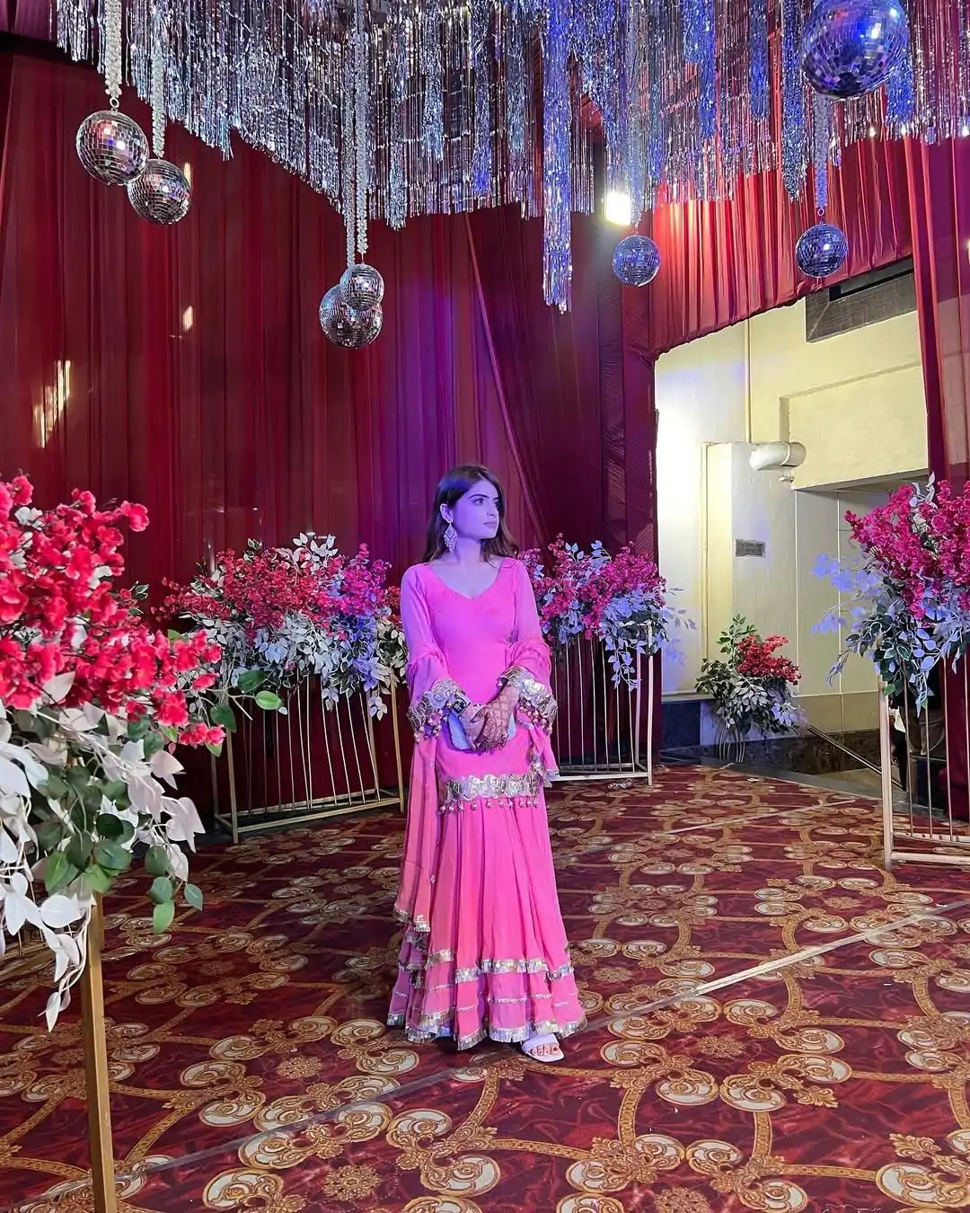 MF 445 Pink Color Chinon Silk 5mm Embroidery Sequence Work Salwar Suit Casual, Wedding, Party, Festive, Events Etc.4-6 Working Days@ 2149/-only | Jump Suits, Salwar suit, Designer Suits, Casual Suits, Creative suits, Palazzo Suits, Party Wear Suits, Patiala Suits, Straight Suits