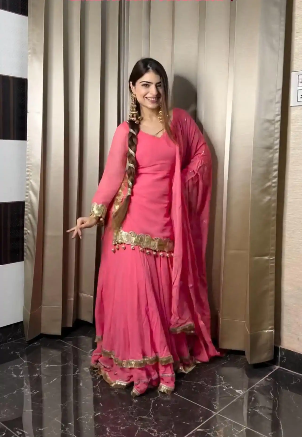 MF 445 Pink Color Chinon Silk 5mm Embroidery Sequence Work Salwar Suit Casual, Wedding, Party, Festive, Events Etc.4-6 Working Days@ 2149/-only | Jump Suits, Salwar suit, Designer Suits, Casual Suits, Creative suits, Palazzo Suits, Party Wear Suits, Patiala Suits, Straight Suits