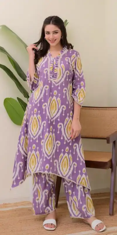 MF 752 Purple Color Rayon Wood With Print Salwar Suit Casual, Wedding, Party, Festive, Events Etc.4-6 Working Days@ 1549/-only | Jump Suits, Salwar suit, Designer Suits, Casual Suits, Creative suits, Palazzo Suits, Party Wear Suits, Patiala Suits, Straight Suits