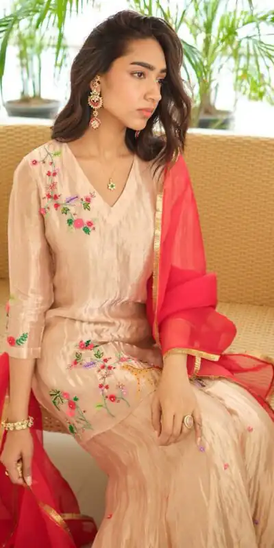 BE 326 Creamy Color Fendi With Embroidery Work Salwar SuitCasual, Wedding, Party, Festive, Events Etc.4-6 Working Days@ 1999/-only | Jump Suits, Salwar suit, Designer Suits, Casual Suits, Creative suits, Palazzo Suits, Party Wear Suits, Patiala Suits, Straight Suits