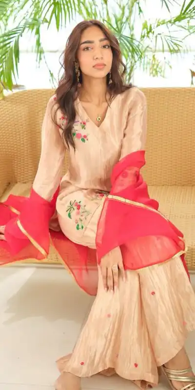 BE 326 Creamy Color Fendi With Embroidery Work Salwar SuitCasual, Wedding, Party, Festive, Events Etc.4-6 Working Days@ 1999/-only | Jump Suits, Salwar suit, Designer Suits, Casual Suits, Creative suits, Palazzo Suits, Party Wear Suits, Patiala Suits, Straight Suits