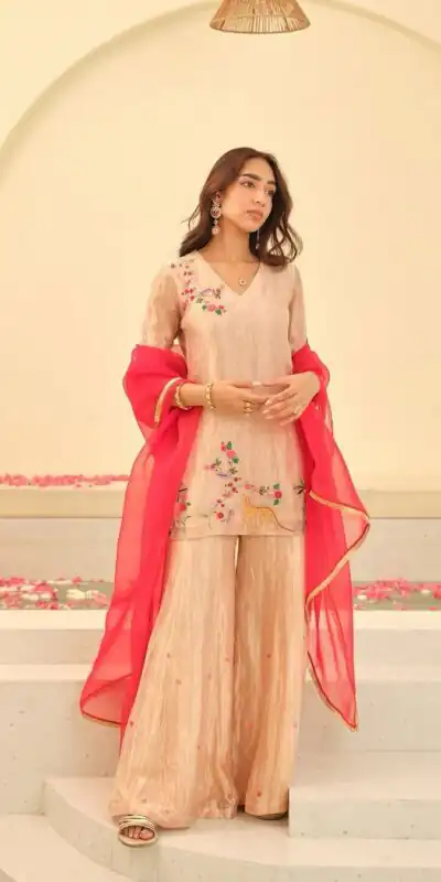 BE 326 Creamy Color Fendi With Embroidery Work Salwar SuitCasual, Wedding, Party, Festive, Events Etc.4-6 Working Days@ 1999/-only | Jump Suits, Salwar suit, Designer Suits, Casual Suits, Creative suits, Palazzo Suits, Party Wear Suits, Patiala Suits, Straight Suits