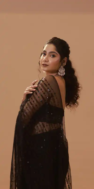 BT 352 Black Color Nylon Butterfly Net Sequence With Thread Work Saree Casual, Wedding, Festive, Events . Expected Delivery  4-6 Working Days @1699/- only                                                                                                                                             | Sarees, Bollywood Sarees, Creative Sarees, Designer Sarees, Embroidered Sarees, Ethnic Saree, Modern Digital sarees, Party Wear Sarees