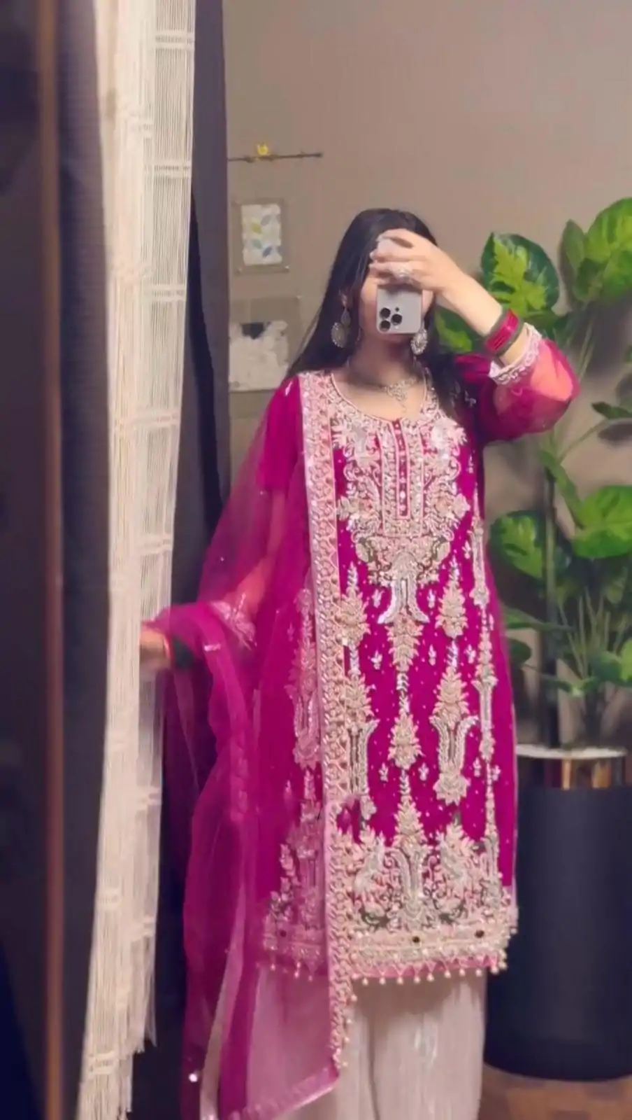  LG 1919 Pink Color Fox Georgette With Sequence Embroidery Work Pari Lace Salwar Suit , Wedding, Party, Festive, Events Etc.4-6 Working Days@ 1999/-only | Jump Suits, Salwar suit, Designer Suits, Casual Suits, Creative suits, Palazzo Suits, Party Wear Suits, Patiala Suits, Straight Suits