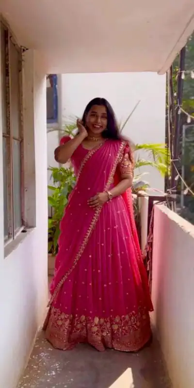 RC 269 Red Color Georgette Embroidery And Sequins Work Lehenga Choli Wedding, Party, Festive, Events Etc. Delivery 4-6 Working Days Rs 1999 | Lehenga, Bollywood Lehenga, Creative Lehenga, Designer Lehenga, Embroidered Lehenga, Party Wear Lehenga