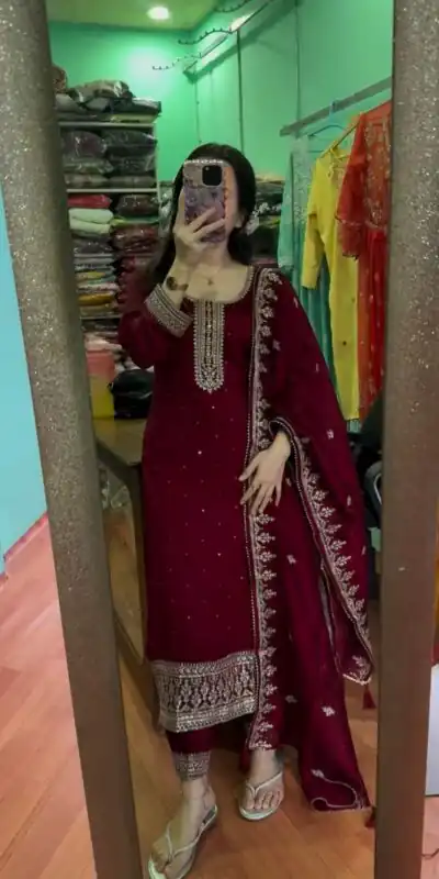 SRK 5236 Black Color Faux Georgette With Embroidery Sequence Work Salwar Suit , Wedding, Party, Festive, Events Etc.4-6 Working Days@ 1899/-only | Jump Suits, Salwar suit, Designer Suits, Casual Suits, Creative suits, Palazzo Suits, Party Wear Suits, Patiala Suits, Straight Suits