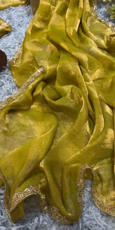 KF Yellow Color Fendi Chiffon Pattern Hand Work Lace Saree Casual, Wedding, Festive, Events . Expected Delivery  4-6 Working Days @1999/- only                                                                                                                                             | Sarees, Bollywood Sarees, Creative Sarees, Designer Sarees, Embroidered Sarees, Ethnic Saree, Modern Digital sarees, Party Wear Sarees