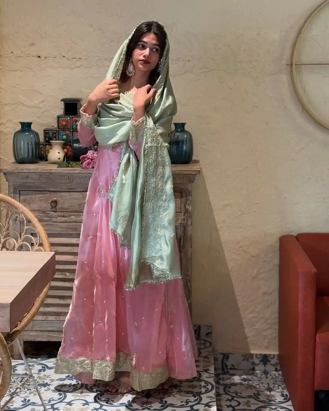 LG 1910 Peach Color Jimmy Choo Sequence Embroidery Rivet Moti Work Salwar Suit Casual, Wedding, Party, Festive, Events Etc.4-6 Working Days@ 2399/-only | Jump Suits, Salwar suit, Designer Suits, Casual Suits, Creative suits, Palazzo Suits, Party Wear Suits, Patiala Suits, Straight Suits