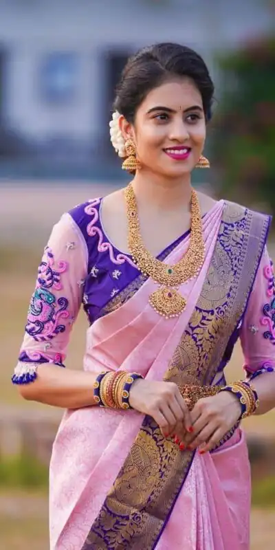 KP 3057 Pink Color Soft Lichi Silk Jacquard Work On All Over Saree Casual, Wedding, Festive, Events . Expected Delivery  4-6 Working Days @1599/- only                                                                                                                                             | Sarees, Bollywood Sarees, Creative Sarees, Designer Sarees, Embroidered Sarees, Ethnic Saree, Modern Digital sarees, Party Wear Sarees