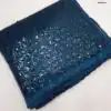 DF 3427 Dark Blue Color Georgette Dual Sequins 3MM & 5MM Embroidery Sequins Work Saree Wedding, Festive, Events . Expected Delivery  4-6 Working Days @1799/- | Sarees, Bollywood Sarees, Creative Sarees, Designer Sarees, Embroidered Sarees, Ethnic Saree, Modern Digital sarees, Party Wear Sarees