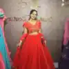 PC 333 Red Color Fox Georgette Embroidery Thread Work With Hand Pasting Mirror Lehenga Choli Wedding, Party, Festive, Events Delivery 4-6 Working Days @2129 | Lehenga, Bollywood Lehenga, Creative Lehenga, Designer Lehenga, Embroidered Lehenga, Party Wear Lehenga