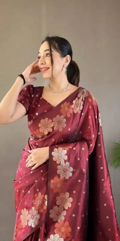 MS 482 Red Color Soft Litchi Silk Kubera Pattu Saree Casual, Wedding, Festive, Events . Expected Delivery  4-6 Working Days @1249/- only                                                                                                                                           | Sarees, Bollywood Sarees, Creative Sarees, Designer Sarees, Embroidered Sarees, Ethnic Saree, Modern Digital sarees, Party Wear Sarees