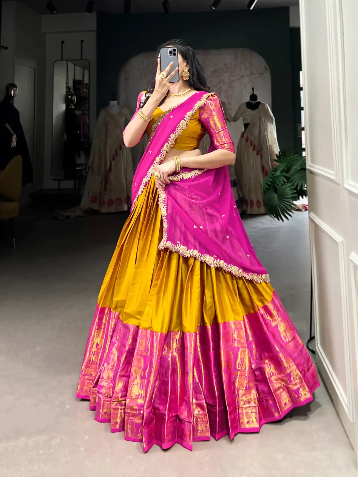 LNB 2032 Mustad Color Narayan Pattu Zari Weaving Work Lehenga Choli Casual, Wedding, Party, Festive, Events Etc.4-6 Working Days@ 1999/-only | Lehenga, Bollywood Lehenga, Creative Lehenga, Designer Lehenga, Embroidered Lehenga, Party Wear Lehenga