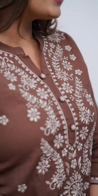 BE 340 Brown Color Rayon Embroidery Work Salwar Suit Casual, Wedding, Festive, Events . Expected Delivery  4-6 Working Days @1649/- only      | Jump Suits, Salwar suit, Designer Suits, Casual Suits, Creative suits, Palazzo Suits, Party Wear Suits, Patiala Suits, Straight Suits