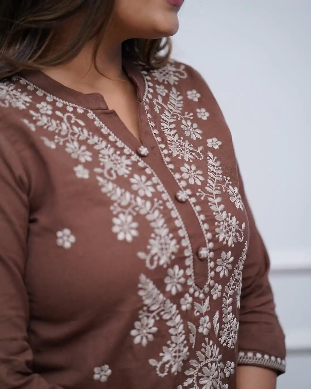 BE 340 Brown Color Rayon Embroidery Work Salwar Suit Casual, Wedding, Festive, Events . Expected Delivery  4-6 Working Days @1649/- only      | Jump Suits, Salwar suit, Designer Suits, Casual Suits, Creative suits, Palazzo Suits, Party Wear Suits, Patiala Suits, Straight Suits