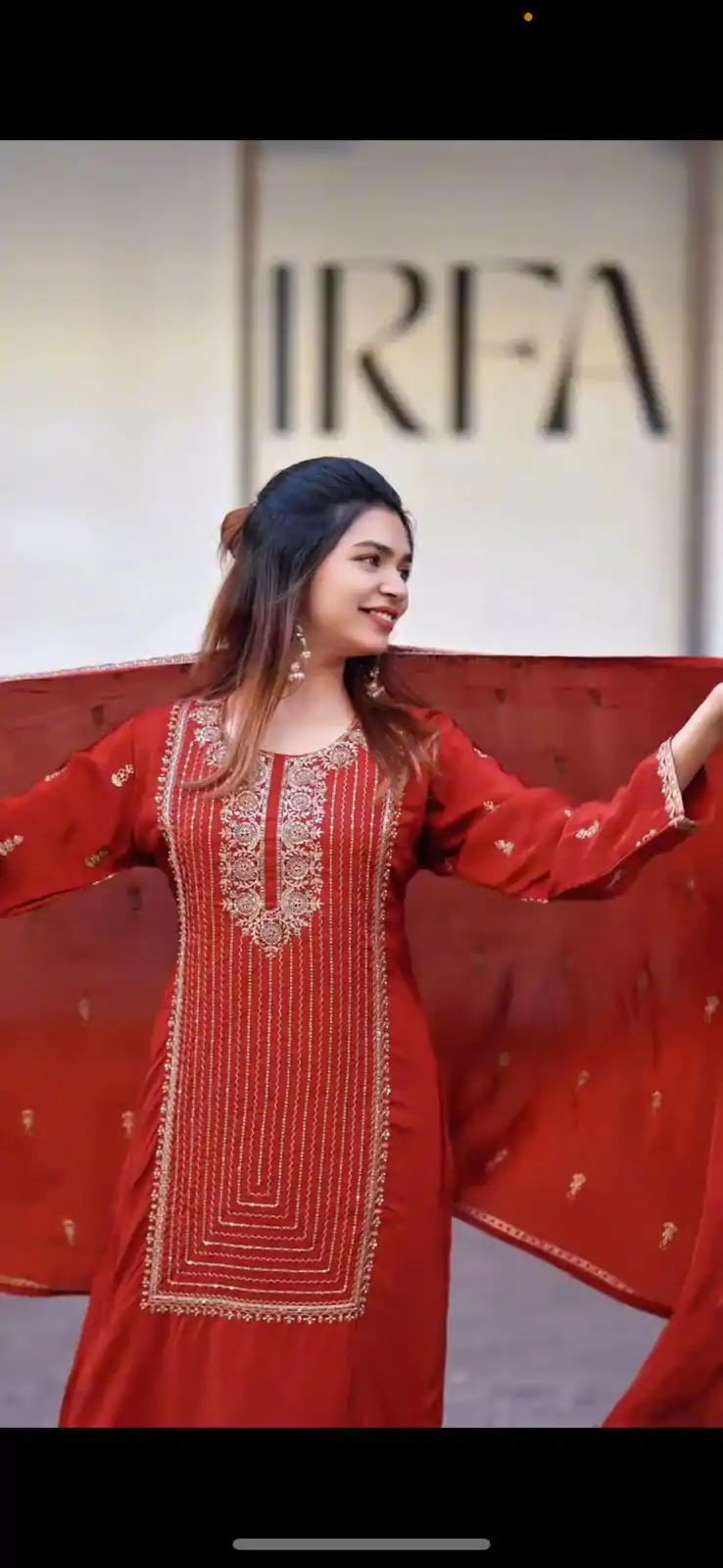 VLM 268 Red Color Georgette With Embroidery Work Salwar Suit Casual, Wedding, Festive, Events . Expected Delivery  4-6 Working Days @2099/- only      | Jump Suits, Salwar suit, Designer Suits, Casual Suits, Creative suits, Palazzo Suits, Party Wear Suits, Patiala Suits, Straight Suits