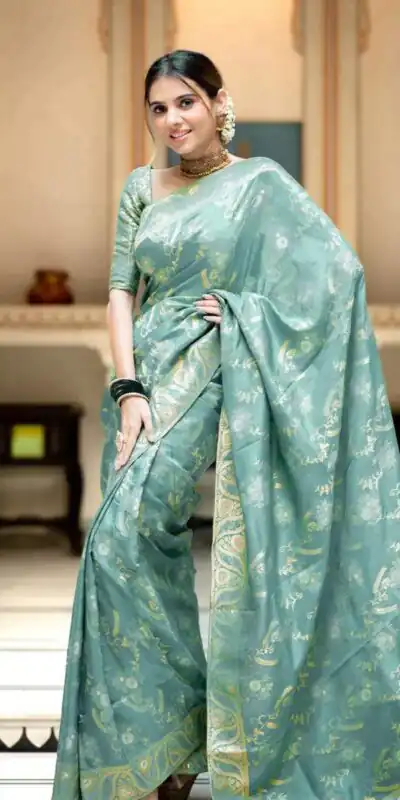 MB 494 Sky Blue Color Soft Litchi Silk All Over Weaving Saree Casual, Wedding, Festive, Events . Expected Delivery  4-6 Working Days @1199/- only                                                                                                                                             | Sarees, Bollywood Sarees, Creative Sarees, Designer Sarees, Embroidered Sarees, Ethnic Saree, Modern Digital sarees, Party Wear Sarees