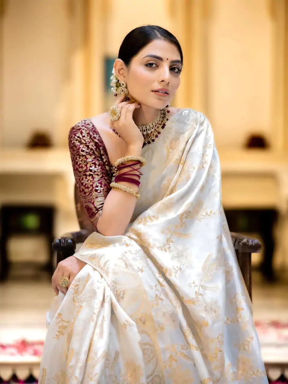 MB 494 White Color Soft Litchi Silk All Over Weaving Saree Casual, Wedding, Festive, Events . Expected Delivery  4-6 Working Days @1199/- only                                                                                                                                             | Sarees, Bollywood Sarees, Creative Sarees, Designer Sarees, Embroidered Sarees, Ethnic Saree, Modern Digital sarees, Party Wear Sarees