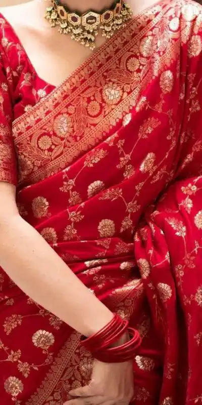 MS 483 Red Color Soft Litchi Silk Kubera Pattu Saree Casual, Wedding, Festive, Events . Expected Delivery  4-6 Working Days @1199/- only                                                                                                                                             | Sarees, Bollywood Sarees, Creative Sarees, Designer Sarees, Embroidered Sarees, Ethnic Saree, Modern Digital sarees, Party Wear Sarees
