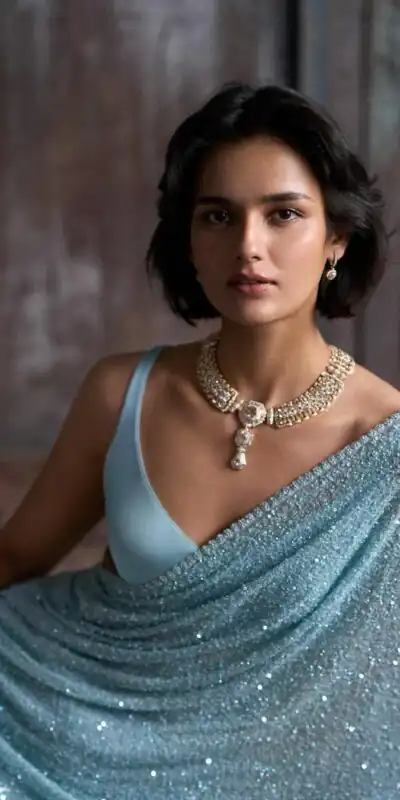 DF 3449Sky Blue Color Georgette Khichdi Sequence Work Saree Casual, Wedding, Festive, Events . Expected Delivery  4-6 Working Days @1899/- only                                                                                                                                           | Sarees, Bollywood Sarees, Creative Sarees, Designer Sarees, Embroidered Sarees, Ethnic Saree, Modern Digital sarees, Party Wear Sarees