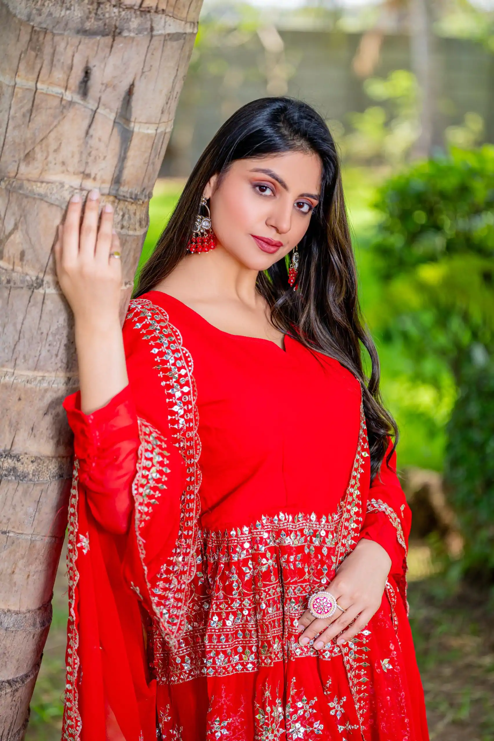 Ram 094 Red Color Georgette 7mm Sequence Work Salwar Suit Casual, Wedding, Festive, Events . Expected Delivery  4-6 Working Days @2349/- only      | Jump Suits, Salwar suit, Designer Suits, Casual Suits, Creative suits, Palazzo Suits, Party Wear Suits, Patiala Suits, Straight Suits