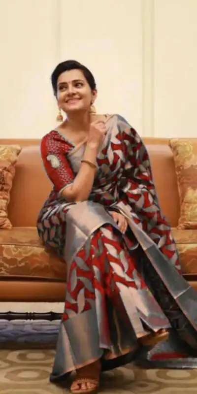  MS 172 Red Color Soft Litchi Silk All Over Weaving Saree Casual, Wedding, Festive, Events . Expected Delivery  4-6 Working Days @1199/- only      | Sarees, Bollywood Sarees, Creative Sarees, Designer Sarees, Embroidered Sarees, Ethnic Saree, Modern Digital sarees, Party Wear Sarees