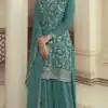 FC 66841 Blue Color Chinon Embroidery Multi Work Salwar Suit Casual, Wedding, Party, Festive, Events Etc.4-6 Working Days@ 2299/-only | Jump Suits, Salwar suit, Designer Suits, Casual Suits, Creative suits, Palazzo Suits, Party Wear Suits, Patiala Suits, Straight Suits