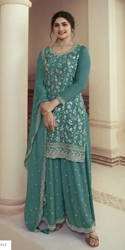 FC 66841 Blue Color Chinon Embroidery Multi Work Salwar Suit Casual, Wedding, Party, Festive, Events Etc.4-6 Working Days@ 2299/-only | Jump Suits, Salwar suit, Designer Suits, Casual Suits, Creative suits, Palazzo Suits, Party Wear Suits, Patiala Suits, Straight Suits