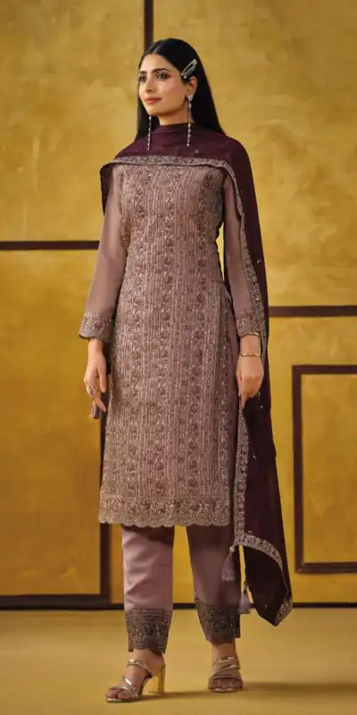 FC 5421 Pink Color Rangoli Coding Sequence Work Salwar Suit Casual, Wedding, Party, Festive, Events Etc.4-6 Working Days@ 2749/-only | Jump Suits, Salwar suit, Designer Suits, Casual Suits, Creative suits, Palazzo Suits, Party Wear Suits, Patiala Suits, Straight Suits