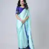 ST 1102B Sky Blue Color Japan Satin Digital Print Work Saree Casual, Wedding, Festive, Events . Expected Delivery  4-6 Working Days @1849/- only      | Sarees, Bollywood Sarees, Creative Sarees, Designer Sarees, Embroidered Sarees, Ethnic Saree, Modern Digital sarees, Party Wear Sarees