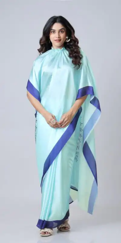 ST 1102B Sky Blue Color Japan Satin Digital Print Work Saree Casual, Wedding, Festive, Events . Expected Delivery  4-6 Working Days @1849/- only      | Sarees, Bollywood Sarees, Creative Sarees, Designer Sarees, Embroidered Sarees, Ethnic Saree, Modern Digital sarees, Party Wear Sarees