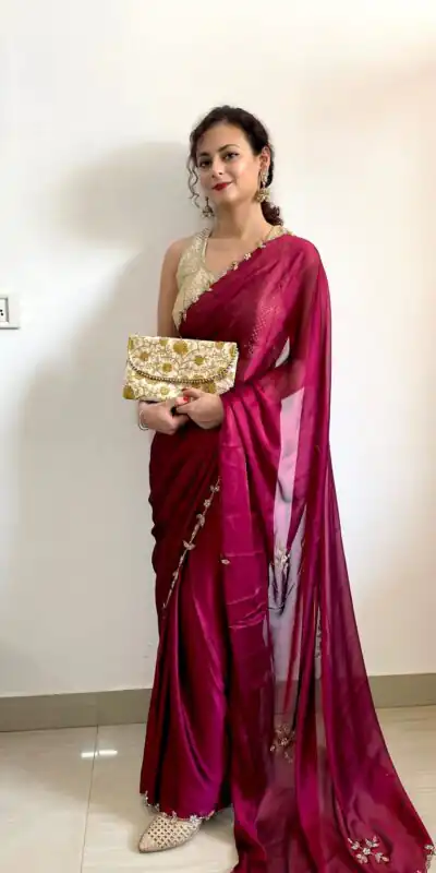  AC Resham Rani Pink Color Rangoli Silk Handwork Cutwork Pearl Saree Casual, Wedding, Festive, Events . Expected Delivery  4-6 Working Days @1999/- only                                                                                                                                             | Sarees, Bollywood Sarees, Creative Sarees, Designer Sarees, Embroidered Sarees, Ethnic Saree, Modern Digital sarees, Party Wear Sarees