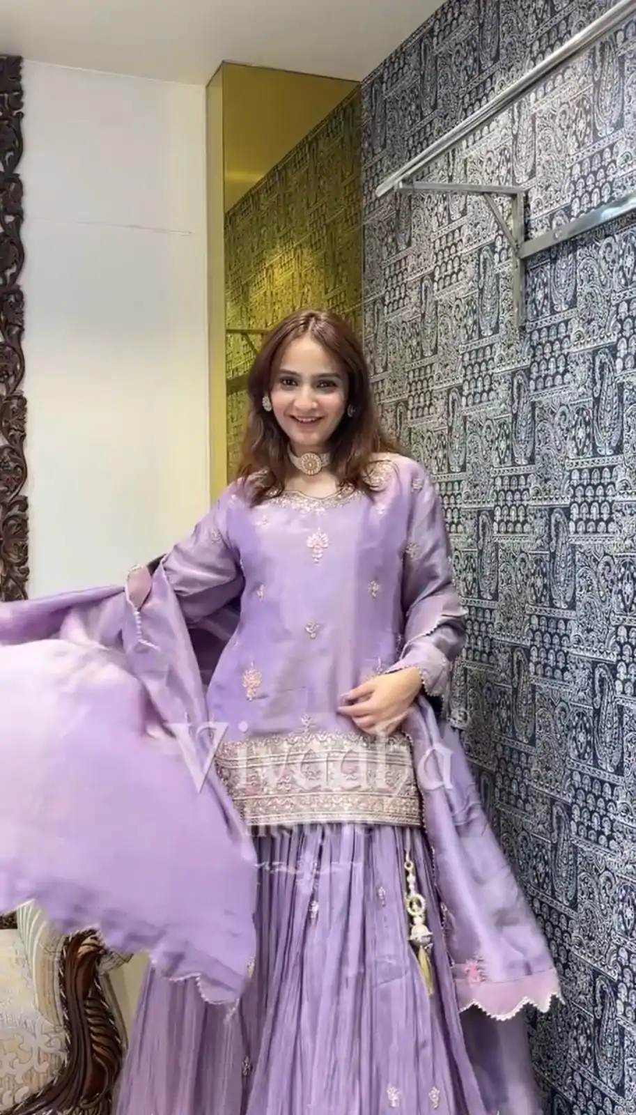 SRK 5254 Purple Color Jimmy Choo Silk Sequence Work Lehenga Choli Casual, Wedding, Festive, Events . Expected Delivery  4-6 Working Days @2049/- only      | Lehenga, Bollywood Lehenga, Creative Lehenga, Designer Lehenga, Embroidered Lehenga, Party Wear Lehenga