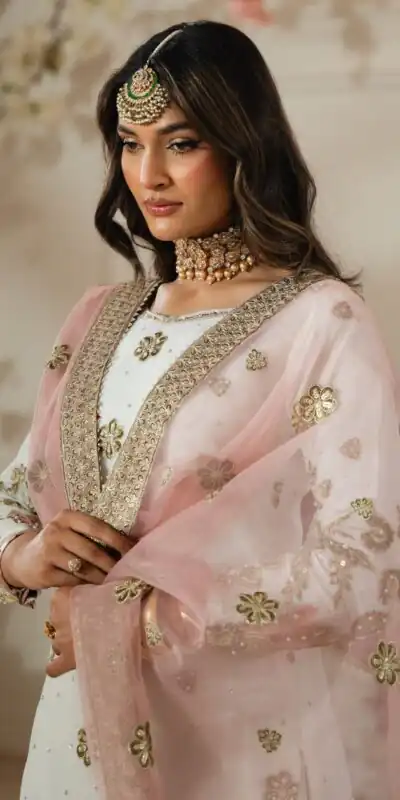 NSR 845 White Color Georgette Sequence Work Salwar Suit Casual, Wedding, Festive, Events . Expected Delivery 4-6 Working Days @2199/- only | Jump Suits, Salwar suit, Designer Suits, Casual Suits, Creative suits, Palazzo Suits, Party Wear Suits, Patiala Suits, Straight Suits