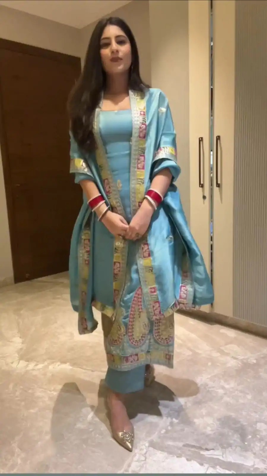 SR 1613 Blue Color Chinon Silk Embroidery Sequence Work Salwar Suit Casual, Wedding, Festive, Events . Expected Delivery  4-6 Working Days @1999/- only      | Jump Suits, Salwar suit, Designer Suits, Casual Suits, Creative suits, Palazzo Suits, Party Wear Suits, Patiala Suits, Straight Suits