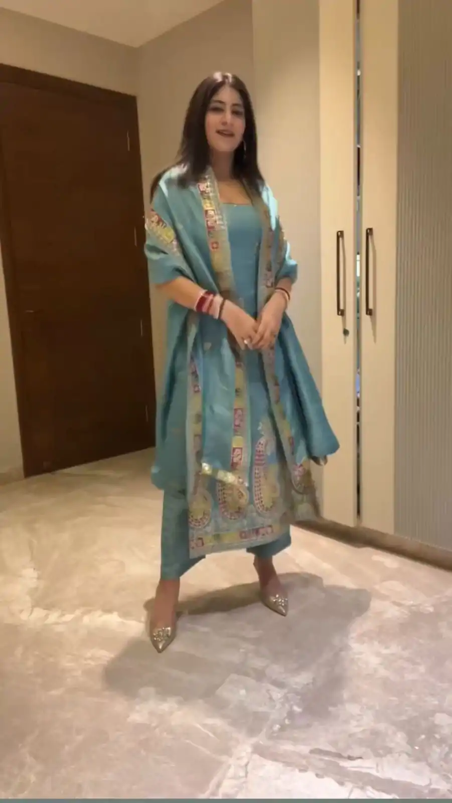 SR 1613 Blue Color Chinon Silk Embroidery Sequence Work Salwar Suit Casual, Wedding, Festive, Events . Expected Delivery  4-6 Working Days @1999/- only      | Jump Suits, Salwar suit, Designer Suits, Casual Suits, Creative suits, Palazzo Suits, Party Wear Suits, Patiala Suits, Straight Suits